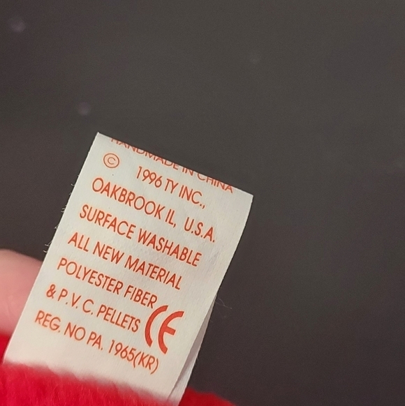 TY Beanie Babies Rover The Dog (1996) - Picture 9 of 9